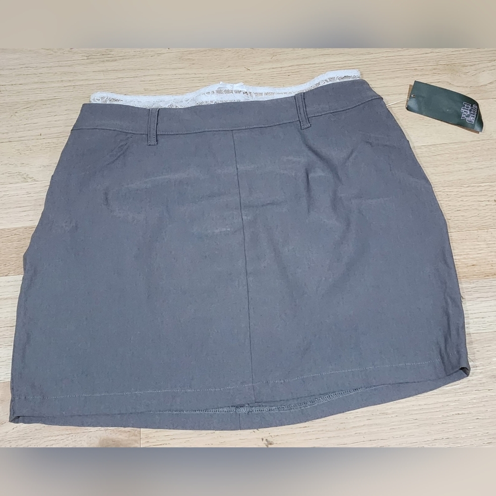 Wild Fable Gray Mini Skirt